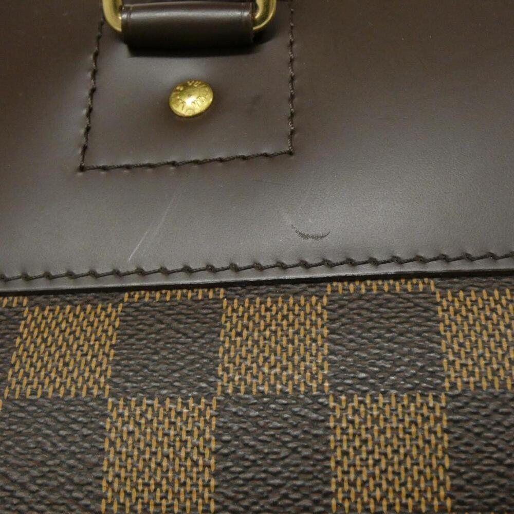 LOUIS VUITTON Authentic Brown Damier Boston Bag - Picture 6 of 10